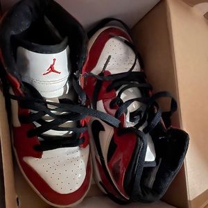 Original used Nike air Jordan 1 patent leather
